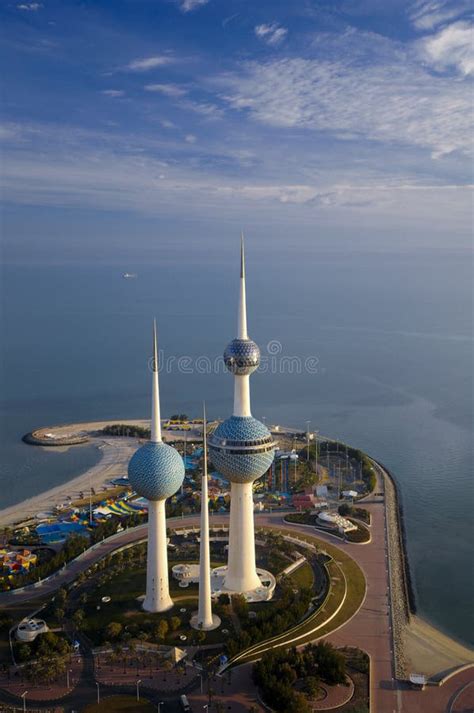 Kuwait city skyline stock photo. Image of house, middle - 17602370