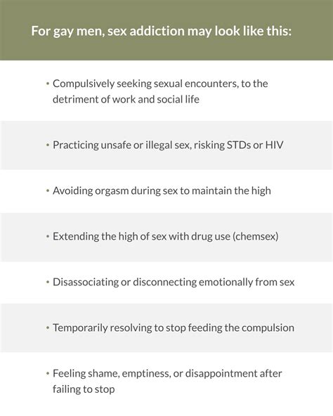 Is Sex Addiction Different For Gay Men