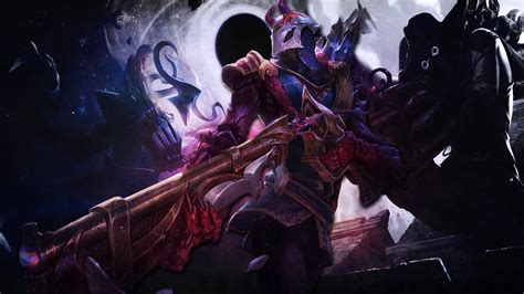 Speed Art BloodMoon Jhin Wallpaper League Of Legends YouTube