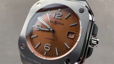 Bell Ross BR 05 Copper Brown BR05A BR ST SST Bell Ross Watch Review