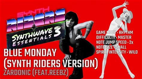 Synth Riders Synthwave Essentials 3 BLUE MONDAY ZARDONIC FEAT