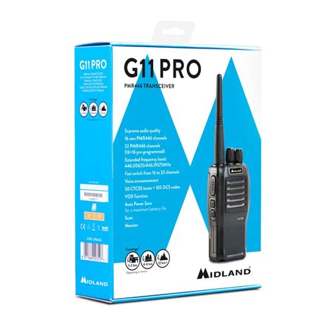 Midland G Pro Walkie Talkie Buy Online Midland