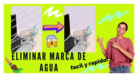 Como QUITAR MARCA DE AGUA De Una Imagen SIN PROGRAMAS FACIL Y RAPIDO