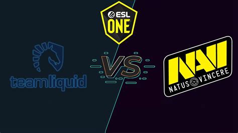 Navi Vs Team Liquid ESL One Birmingham 2020 Online Leagues Dota 2 YouTube