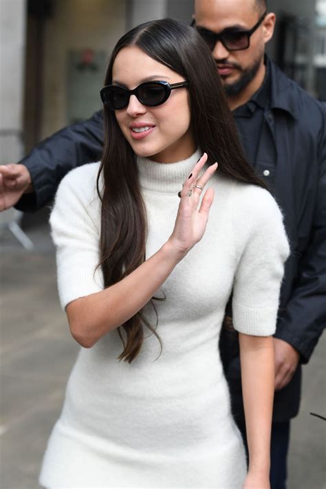 Olivia Rodrigo Leaving Bbc Radio Studios In London