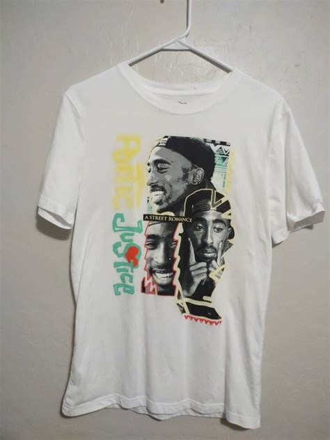Tupac Shakur Poetic Justice 2pac Tee Shirt Womens Small Etsy