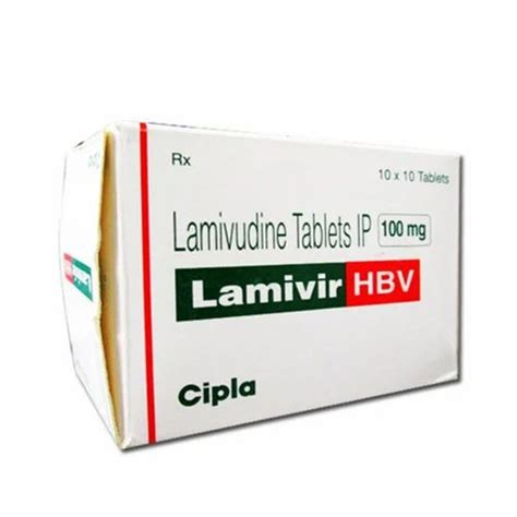 Lamivudine 100 Mg Lamivir HBV 100mg Prescription Treatment