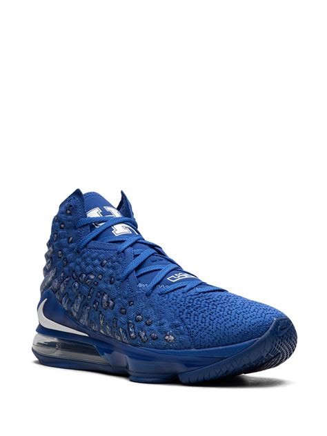 Nike Lebron 17 High University Of Kentucky Away Pe Sneakers Farfetch