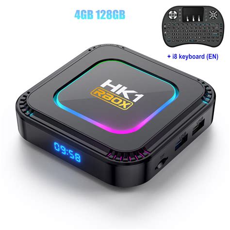 HK1 RBOX K8 Android 13 TV BOX RK3528 4G 32G 64G Wifi H 265 4K HDR Set