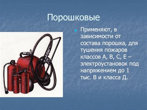 Огнетушители. Типы и предназначение. Правила пользования огнетушителями