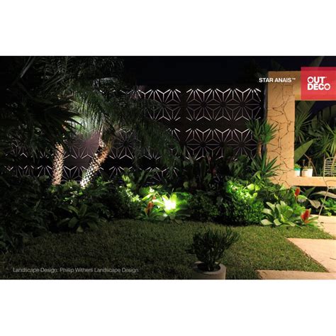 OUTDECO 4 Ft H X 2 Ft W Star Anais Fence Panel Reviews Wayfair