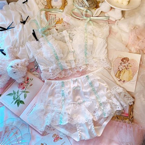Lolita Girls Underwear Bra Set Lolita Underwear Lingerie Set Women S Underwear Aliexpress