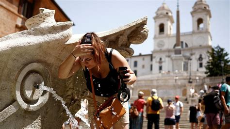 Calor Italia Y Espa A Declaran Alerta M Xima Por Ola De Calor