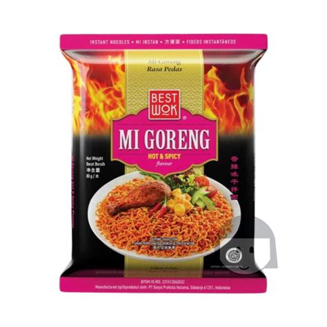 Best Wok Mi Goreng Hot Spicy Gr X Pcs Kioskana Indonesian Specialty Shop