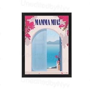 Dancing Queen Art Print Dancing Queen Poster Mamma Mia Wall Art