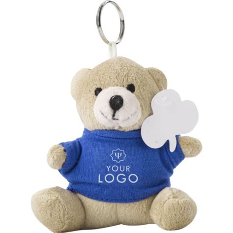 Portachiavi Con Orsetto Personalizzato Con Stampa Logo Azienda