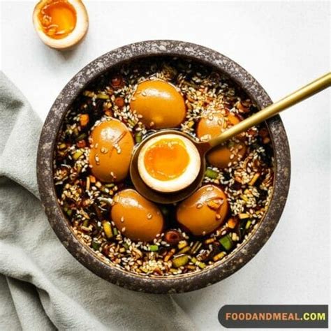 Best-ever Recipe To Make Japanese Soy Sauce Eggs - Foodandmeal.com
