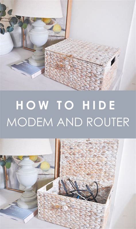 Hide Modem And Router On Floor Artofit