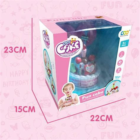 Детская забавная игрушка для ролевых игр, музыкальная игрушка для торта ...