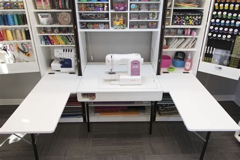 Expedit Sewing Crafting Table Harper Blvd Eastwick Expandable Rolling Sewing Table/Craft ...