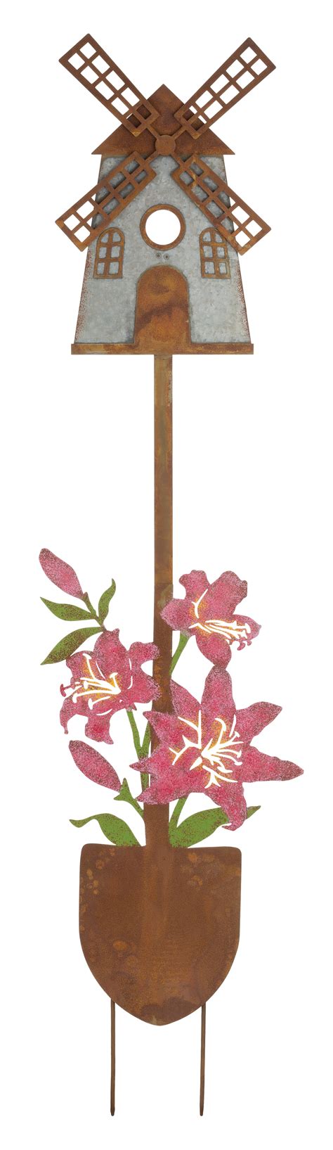 Regal Art Gift Weather Resistant Metal Abstract Garden Stake