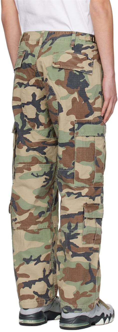 Stüssy Khaki Surplus Cargo Pants Stussy