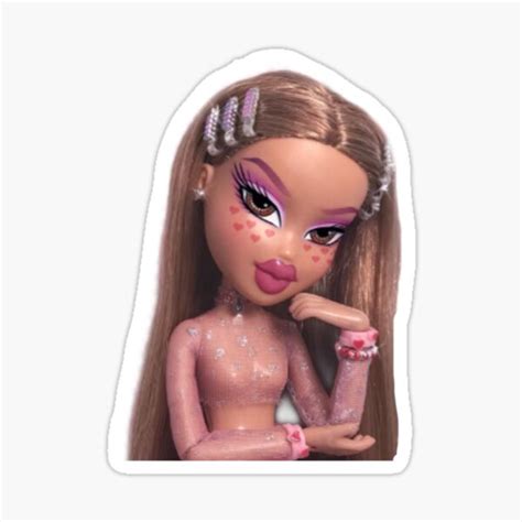 BLONDE BRAT Sticker For Sale By Bratzkilll Redbubble