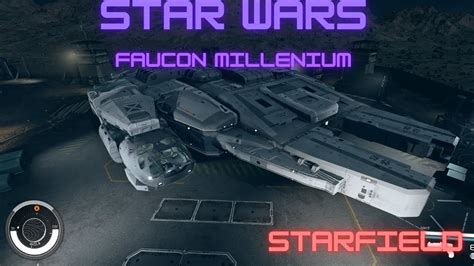 Starfield faucon millénium star wars et combat YouTube