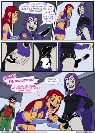 Teen Titans Emotion Sickness Luscious Hentai Manga Porn