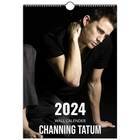 Channing Tatum 2024 Slim Dates Personalised Wall Calendar - Etsy