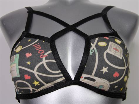 Saint Geek Lingerie Mesmerizing Black Console Gamer Etsy New Zealand