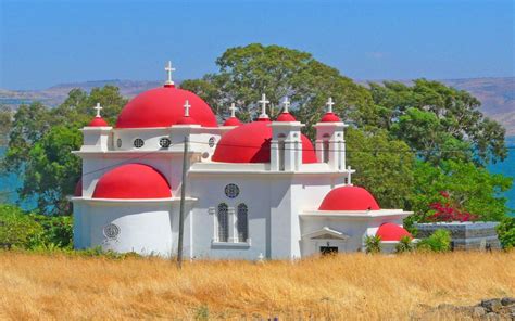 Greek Orthodox Church In Capernaum Israel Wallpapers