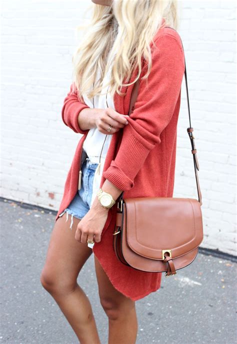 Fall Cardigan Crossbody Bag Style Fashion Cardigan Fashion