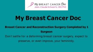 My Breast Cancer Doc Online Presentations Channel