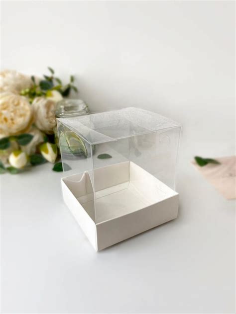 Коробочка с лентой "Цветок", крафт - Centerpack