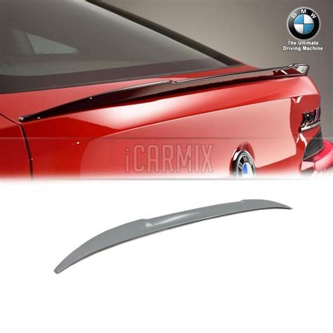 Genuine Bmw Primed M Performance Retrofit Style Rear Spoiler For X