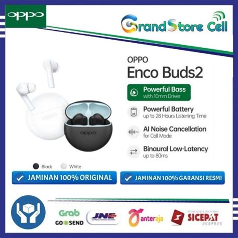 Jual Oppo Enco Buds2 Enco Buds 2 Tws Ai Noise Cancellation Garansi