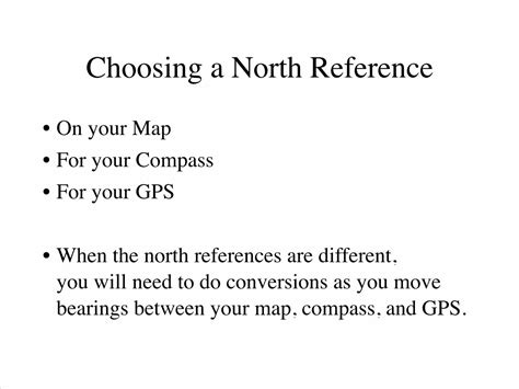 Pdf Choosing A North Reference Maptools Adjust For The