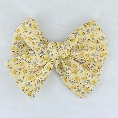 Flower Girl Hair Bow Etsy