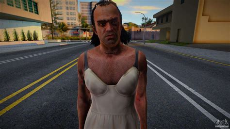 Gta V Trevor Philips In A Dress 2 For Gta San Andreas