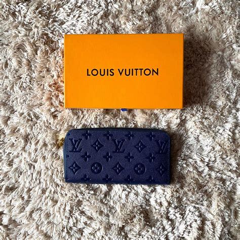Louis Vuitton Blue Wallet Womens Fashion Bags And Wallets Wallets