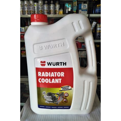 Jual Air Radiator Coolant Red Wurth Germany L Standar Mobil Premium