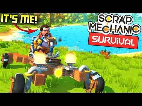 Scrap Mechanic Survival Mode Gameplay First Look Sms Youtube