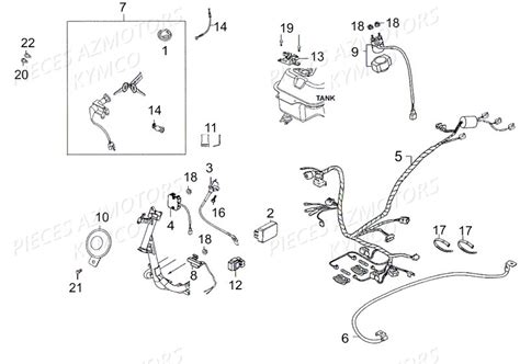 EQUIPEMENT ELECTRIQUE KYMCO AGILITY 50 RS NAKED 2T EURO2 KE10BB