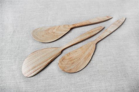 Деревянная лопатка большая из вишни | Лес домой