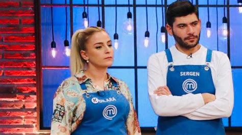 MasterChef Türkiye de Sergen ve Dilara aşk mı yaşıyor Eleme sonrası