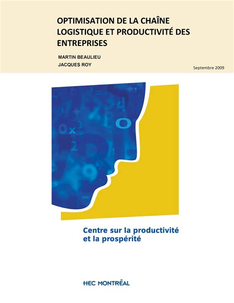 Optimisation De La Chaine Logistique Et Productivite Des Entreprises