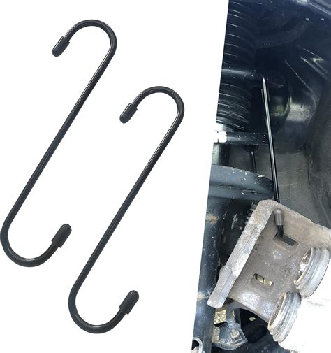 Hawyet 2 Pcs S Shaped Car Brake Cylinder Hooks 07in X 02in Metal