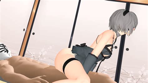 Nier Automata 2B Reverse Riding A XXX Parody VR Porn Video VRPorn