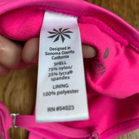 Athleta Swim Athleta Pink Triangle Bikini Top Poshmark
